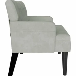 vidaXL Bancos-Banco Chesterfield 112 x 65,5 x 75 cm Terciopelo