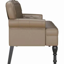 vidaXL Bancos-Banco Chesterfield 119,5 x 64,5 x 75 cm