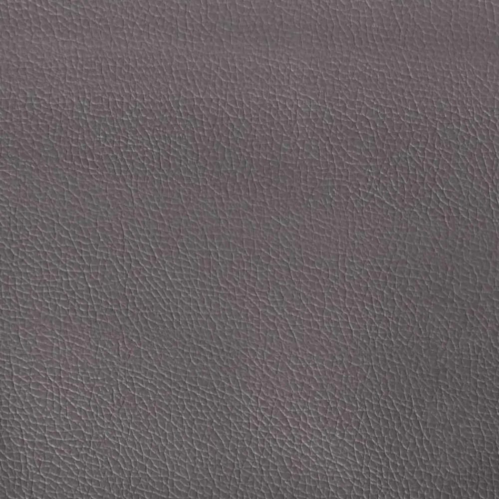 vidaXL Banco Chesterfield 120.5 x 65 x 75 cm Cuero sintético Gris Sale