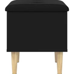 vidaXL Bancos-Banco con almacenaje madera de ingeniería 42x42x46 cm