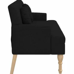 vidaXL Bancos-Banco con cojines tela 113x64,5x75,5 cm