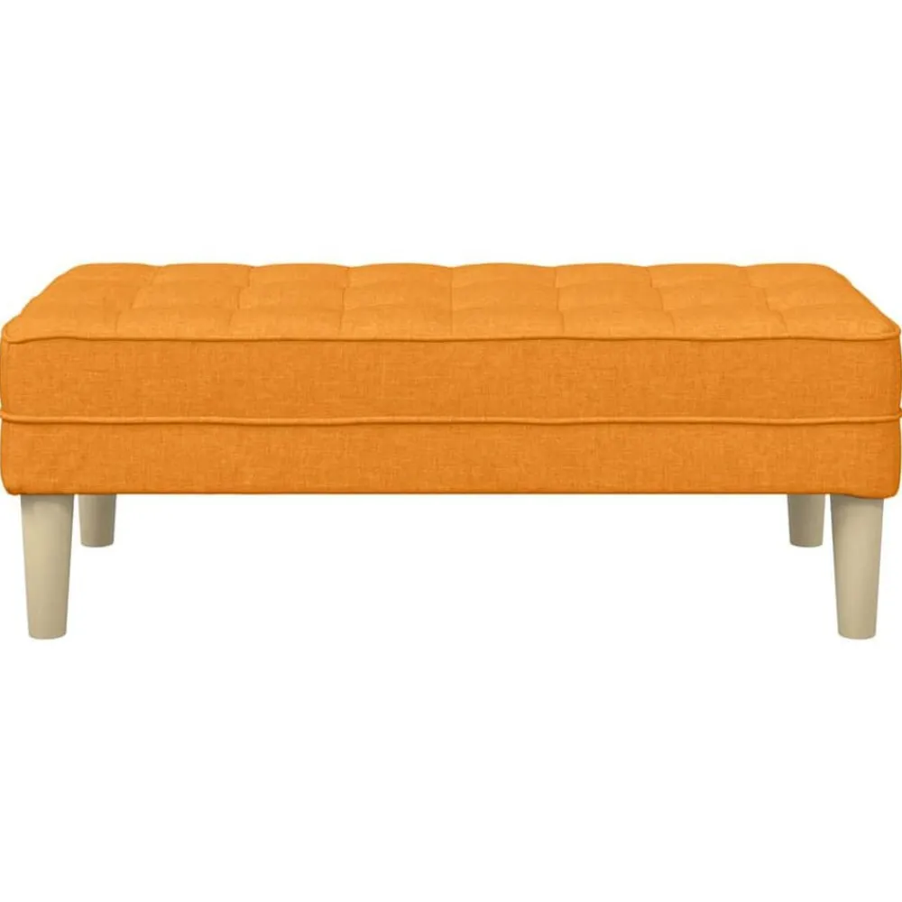 vidaXL Bancos-Banco con cojín 113 x 57 x 39 cm tela