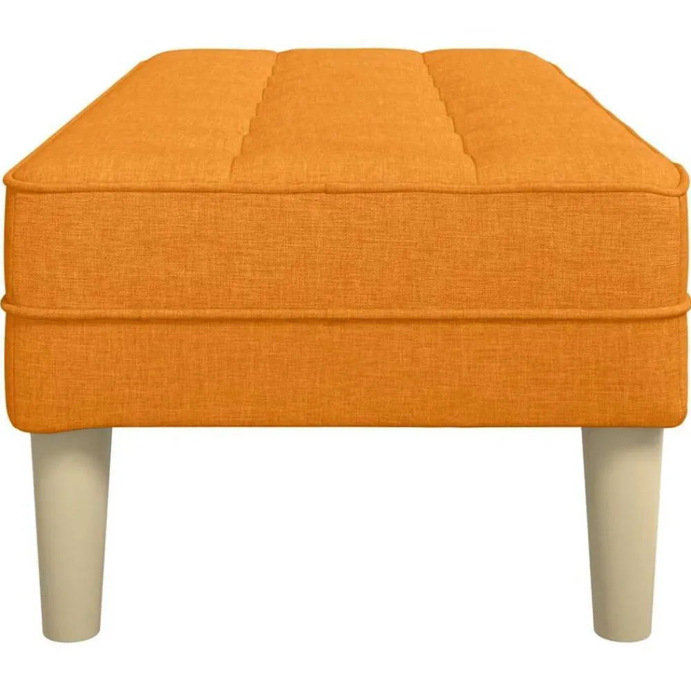 vidaXL Bancos-Banco con cojín 113 x 57 x 39 cm tela