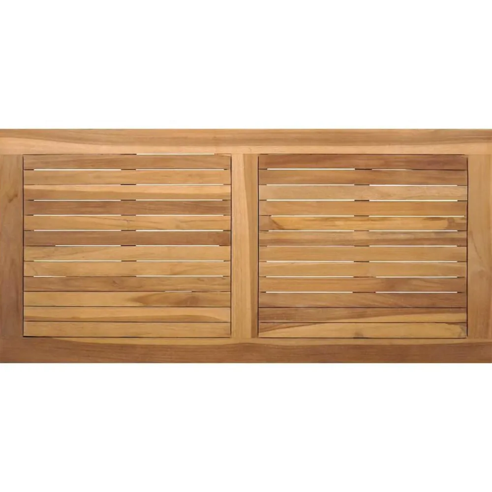vidaXL Banco con cojín Marrón y gris oscuro 110 x 66 x 76 cm Natural y gris oscuro New