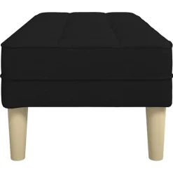 vidaXL Bancos-Banco con cojín 113 x 57 x 39 cm tela