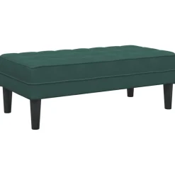 vidaXL Bancos-Banco con cojín 113 x 57 x 39 cm Terciopelo