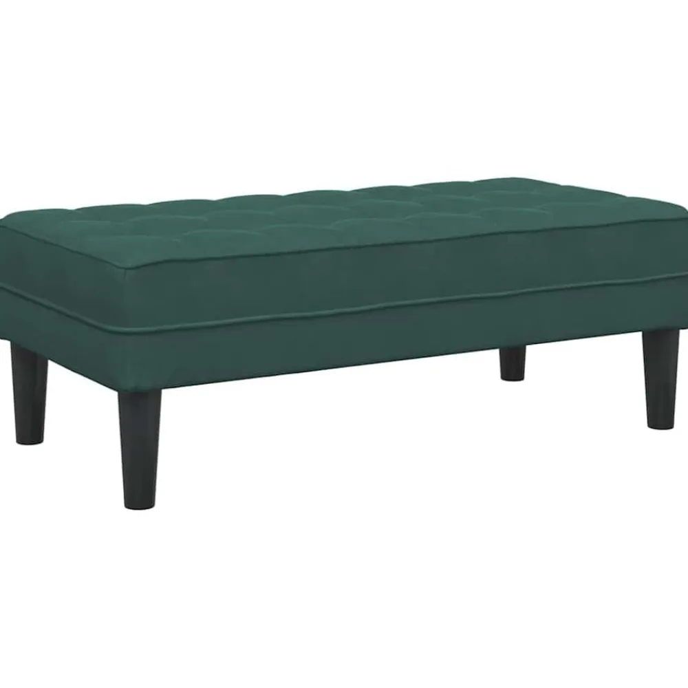 vidaXL Bancos-Banco con cojín 113 x 57 x 39 cm Terciopelo