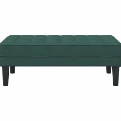 vidaXL Bancos-Banco con cojín 113 x 57 x 39 cm Terciopelo