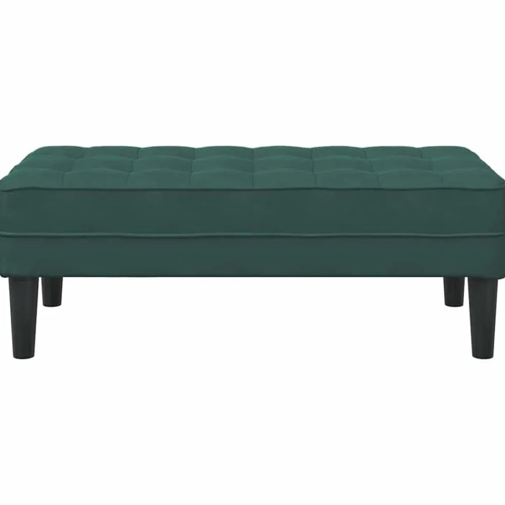 vidaXL Bancos-Banco con cojín 113 x 57 x 39 cm Terciopelo