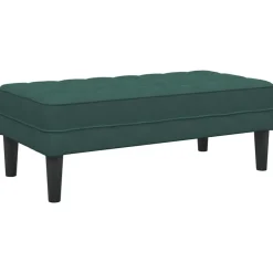 vidaXL Bancos-Banco con cojín 113 x 57 x 39 cm Terciopelo