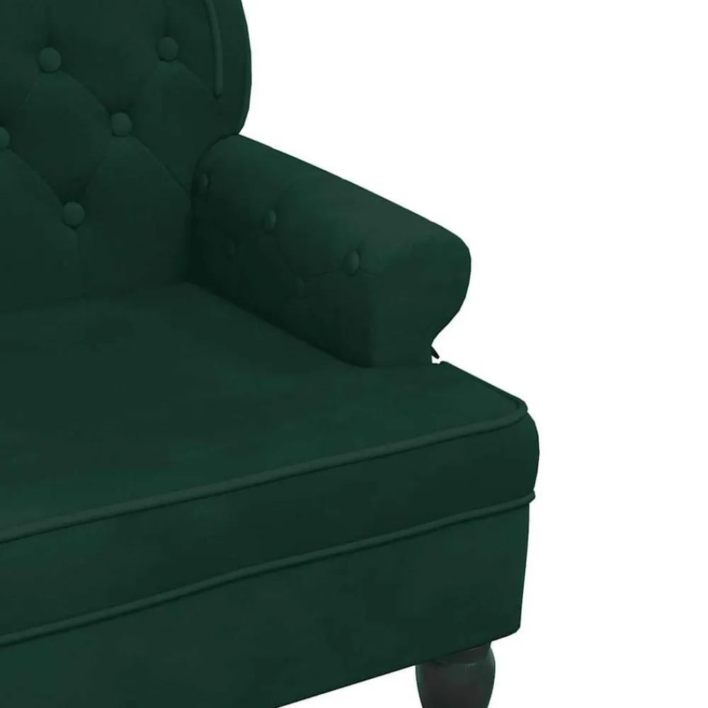 vidaXL Bancos-Banco con respaldo terciopelo 119,5x64,5x75 cm
