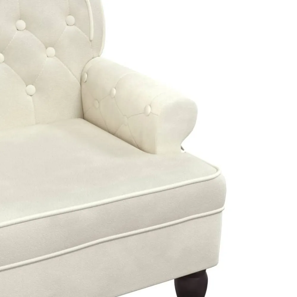 vidaXL Bancos-Banco con respaldo terciopelo color 119,5x64,5x75 cm