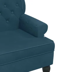 vidaXL Bancos-Banco con respaldo terciopelo 119,5x64,5x75 cm