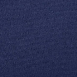 vidaXL Banco de almacenaje plegable lino sintético 76x38x38 cm Azul Discount