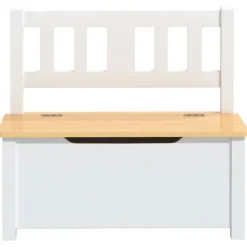 Niños vidaXL Mobiliario Para Bebés Y Niños Pequeños-Banco de almacenaje para niños MDF 60x30x55 cm