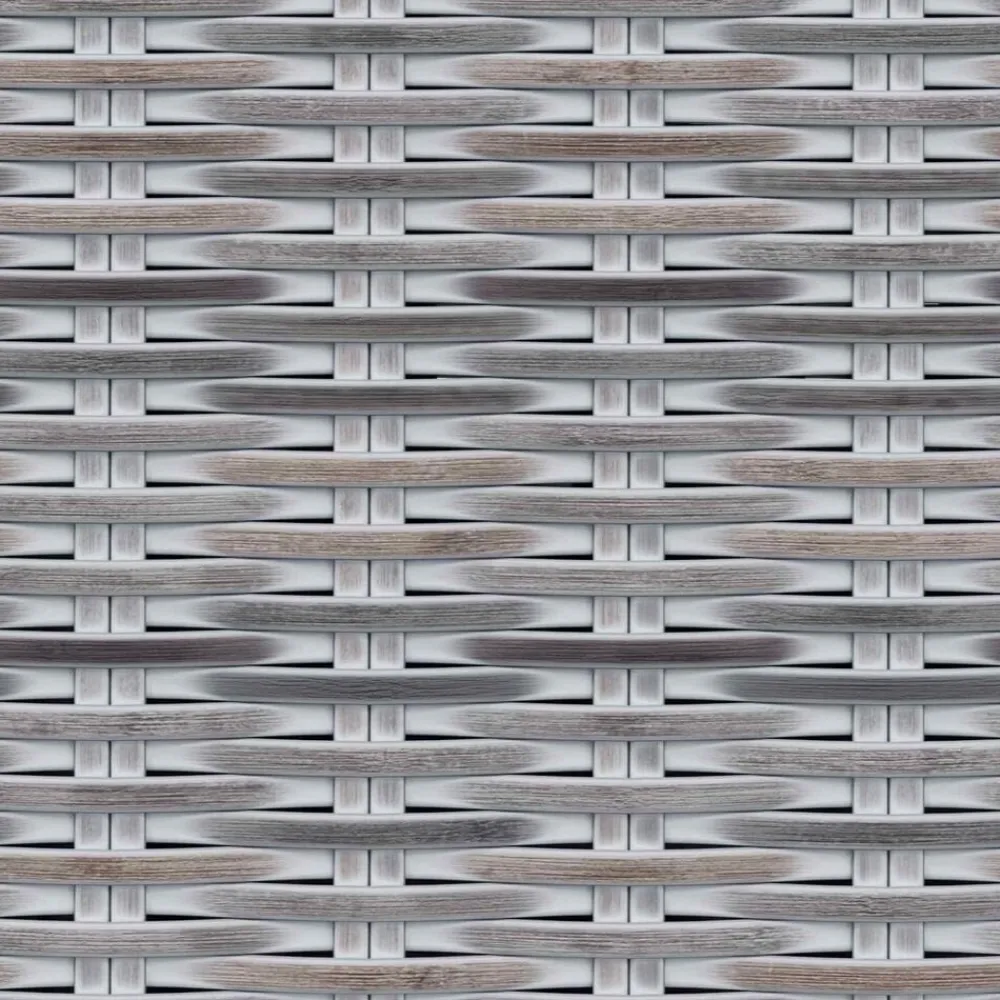 vidaXL Banco de almacenamiento con cojín 110 x 40 x 50 cm Ratán lavado Best