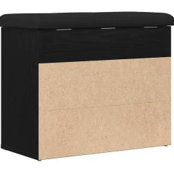 vidaXL Bancos-Banco de almacenamiento con estante 62 x 32 x 50 cm