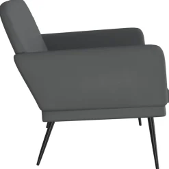 vidaXL Bancos-Banco de cuero sintético 107x80x81 cm
