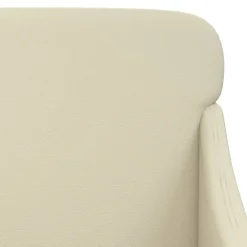 vidaXL Bancos-Banco de cuero sintético color 110x76x80 cm