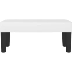 vidaXL Banco de cuero sintético 70x30x30 cm Blanco Online