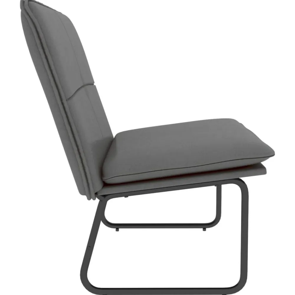 vidaXL Bancos-Banco de cuero sintético 100x75x76 cm