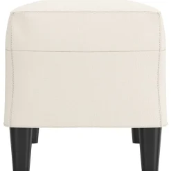 vidaXL Bancos-Banco de cuero sintético color 70x35x41 cm