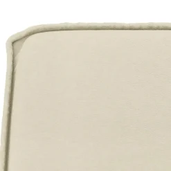 vidaXL Banco de cuero sintético color 100x75x76 cm Crema Sale