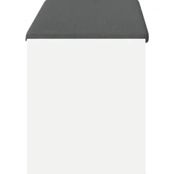 vidaXL Bancos-Banco de entrada 103 x 38 x 45 cm Madera Ingenierizada y Tela
