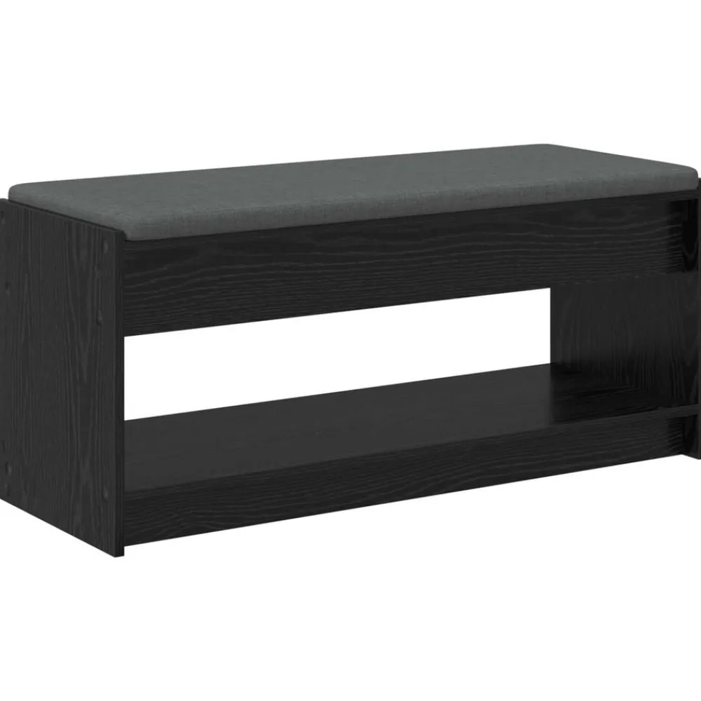 vidaXL Bancos-Banco de entrada con cojín 103 x 38 x 45 cm