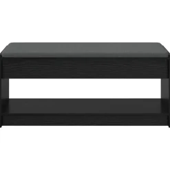 vidaXL Bancos-Banco de entrada con cojín 103 x 38 x 45 cm