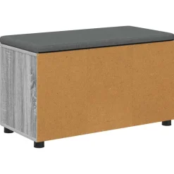 vidaXL Bancos-Banco de entrada con cojín 80 x 38 x 46 cm