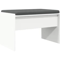 vidaXL Bancos-Banco de entrada con cojín 63 x 38 x 40 cm