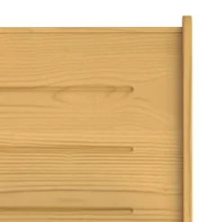 vidaXL Banco de esquina REINE madera maciza de pino marrón miel 151 cm Marrón miel Sale