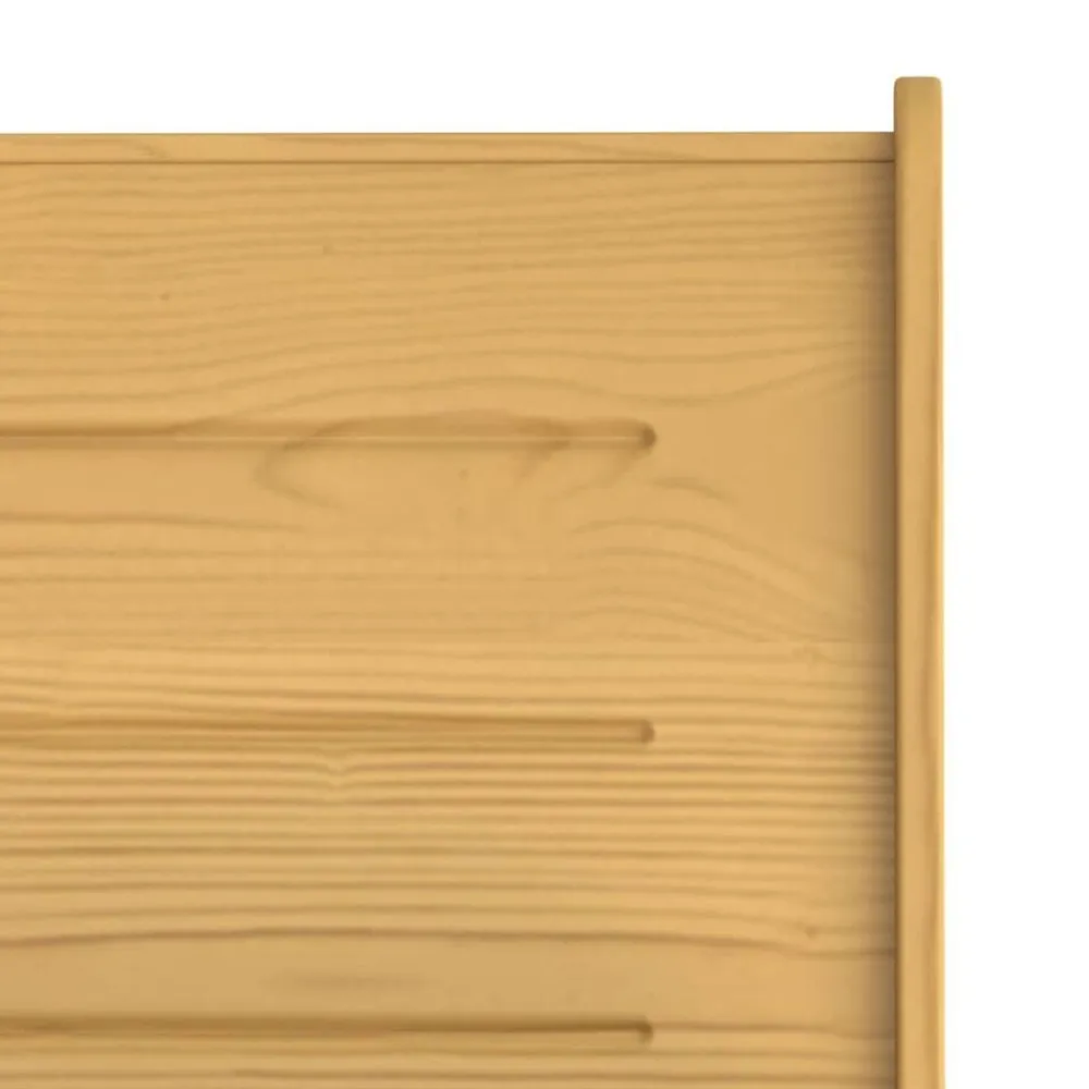 vidaXL Banco de esquina REINE madera maciza de pino marrón miel 151 cm Marrón miel Sale
