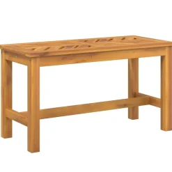 vidaXL Banco de jardín madera maciza de acacia 80 cm Online