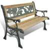 vidaXL Muebles De Jardín-Banco de jardín para niños madera 84 cm