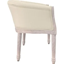 vidaXL Bancos-Banco de lino 98x56x69 cm