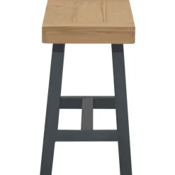 vidaXL Banco de madera maciza de teca 80 cm Hot