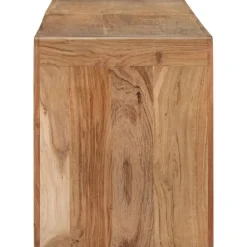 vidaXL Bancos-Banco de madera maciza de acacia 160x38x45 cm