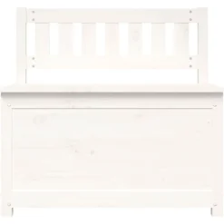 vidaXL Bancos-Banco de madera maciza de pino 80x41x77 cm