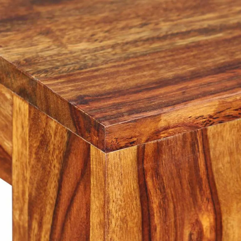 vidaXL Banco de madera maciza de acacia 110x35x45 cm Online