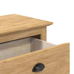 vidaXL Banco de pasillo con cajón BODO Marrón miel 118 x 40 x 50 cm Marr&oacute;n miel Best