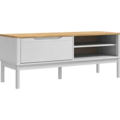vidaXL Bancos-Banco de pasillo FLORO 115 x 40 x 45 cm Madera de Pino Macizo