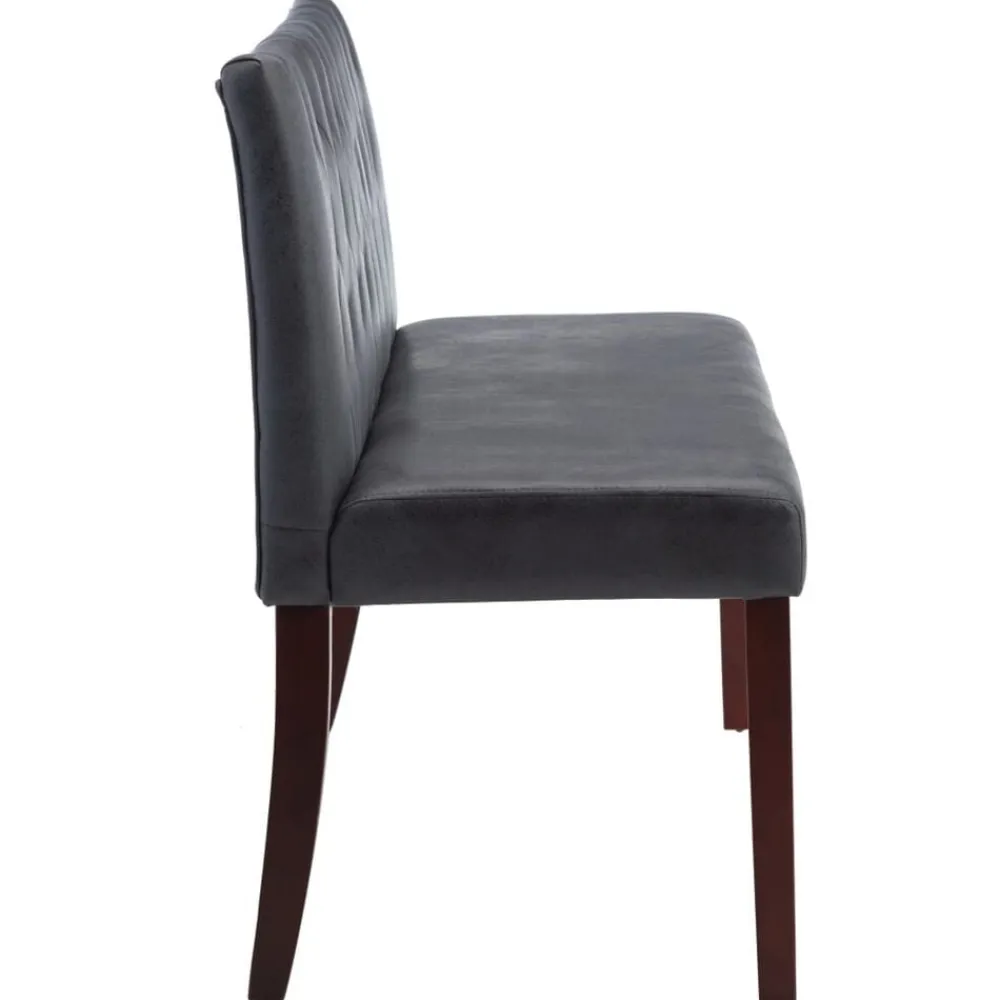 vidaXL Bancos-Banco de piel de ante artificial 148,5 cm