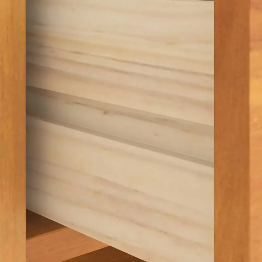 vidaXL Bancos-Banco de recibidor SANDNES madera maciza de pino 45x40x50 cm