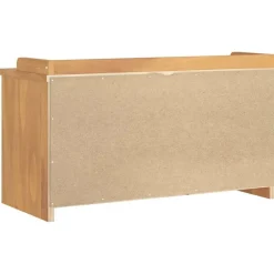vidaXL Bancos-Banco de recibidor SANDNES madera maciza de pino 87x40x50 cm