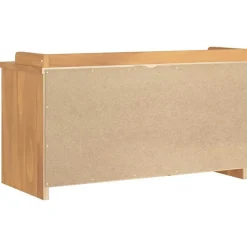 vidaXL Banco de recibidor SANDNES madera maciza de pino 87x40x50 cm Acabado de acacia Hot