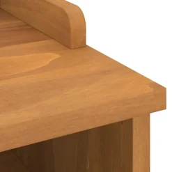 vidaXL Banco de recibidor SANDNES madera maciza de pino 87x40x50 cm Acabado de acacia Hot