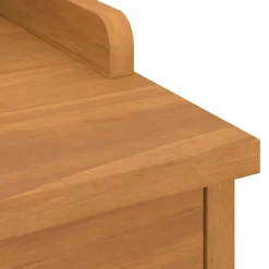 vidaXL Bancos-Banco de recibidor SANDNES madera maciza de pino 87x40x50 cm