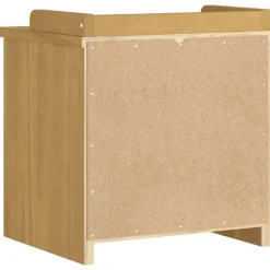 vidaXL Bancos-Banco de recibidor SANDNES madera maciza de pino 45x40x50 cm